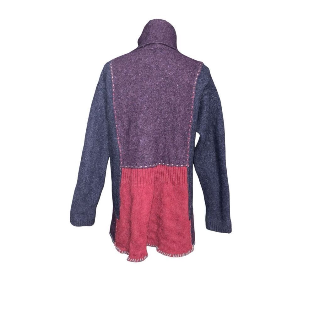 J. Jill Patchwork Turtleneck Sweater - image 4